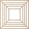Ekena Millwork Raven Wood Fretwork Pierced Ceiling Medallion, Alder, 24"OD x 8 3/4"ID x 3/8"T CMWP24X24X0375RAAL - alternate 4